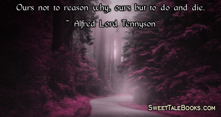 SweetTaleBooks's tweet photo. Sunday, September 13, 2026
~~~~~
"Ours not to reason why, ours but to do and die." ~ Alfred Lord Tennyson

https://t.co/J4VaimGaLm https://t.co/B9sOTsaOfW