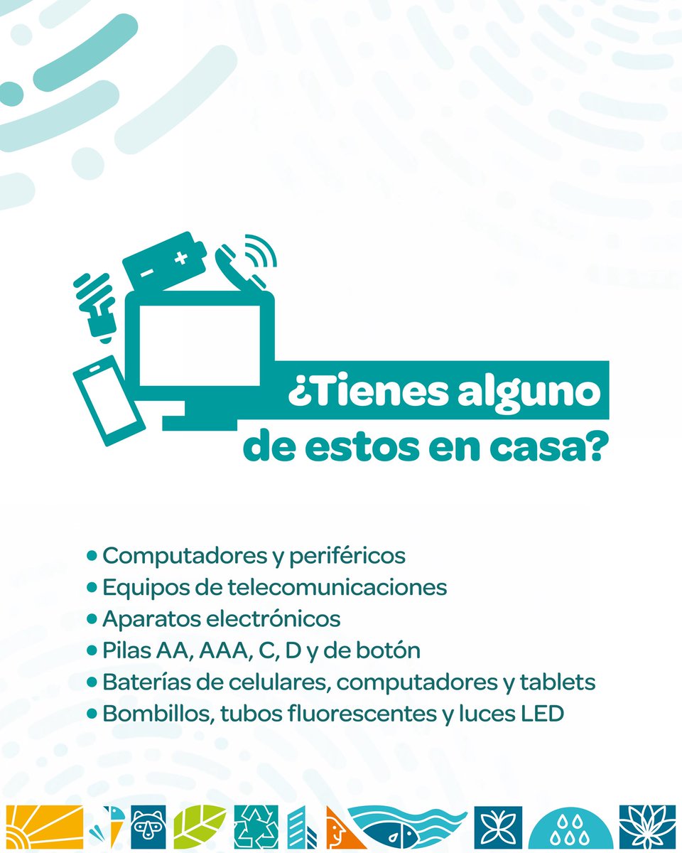 Alfred_Balle's tweet photo. Si tienes pilas, baterías, llantas, medicamentos vencidos, celulares, computadores o electrodomésticos que ya no utilizas, esta información es para ti. 

En nuestra jornada “Me sumo con mi consumo” de la @CAR_Cundi habilitamos 12 puntos de recolección para facilitar su entrega adecuada y evitar impactos sobre el ambiente.

Separa en casa, revisa qué residuos son recibidos y súmate.

Disponer de los residuos de manera correcta también es darle una nueva oportunidad a los materiales y cuidar el territorio.