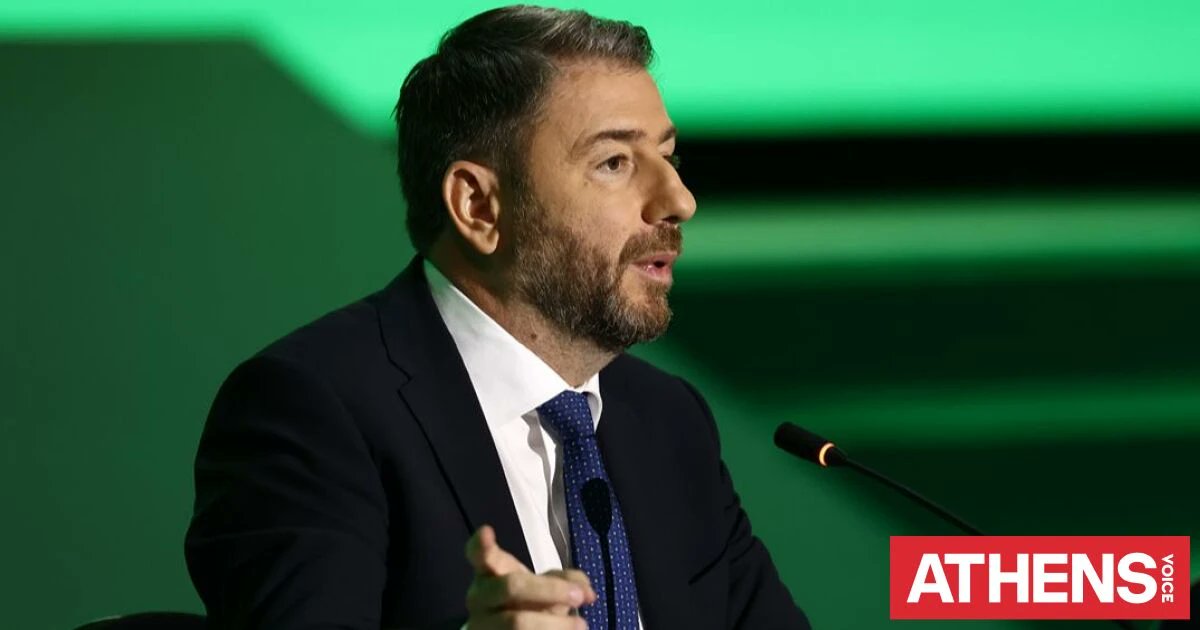 athensvoice's tweet photo. Ανδρουλάκης: Το χάρισμα να σερβίρω ψέματα με πλατύ χαμόγελο και να κακοποιώ τους θεσμούς, δεν το έχω https://t.co/gTsrhDbw7j