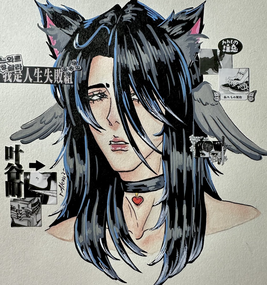Gogo_Alex3344's tweet photo. Kitty kitty 
#OCㅤㅤ #art #femboy https://t.co/SpI9YqMHqa