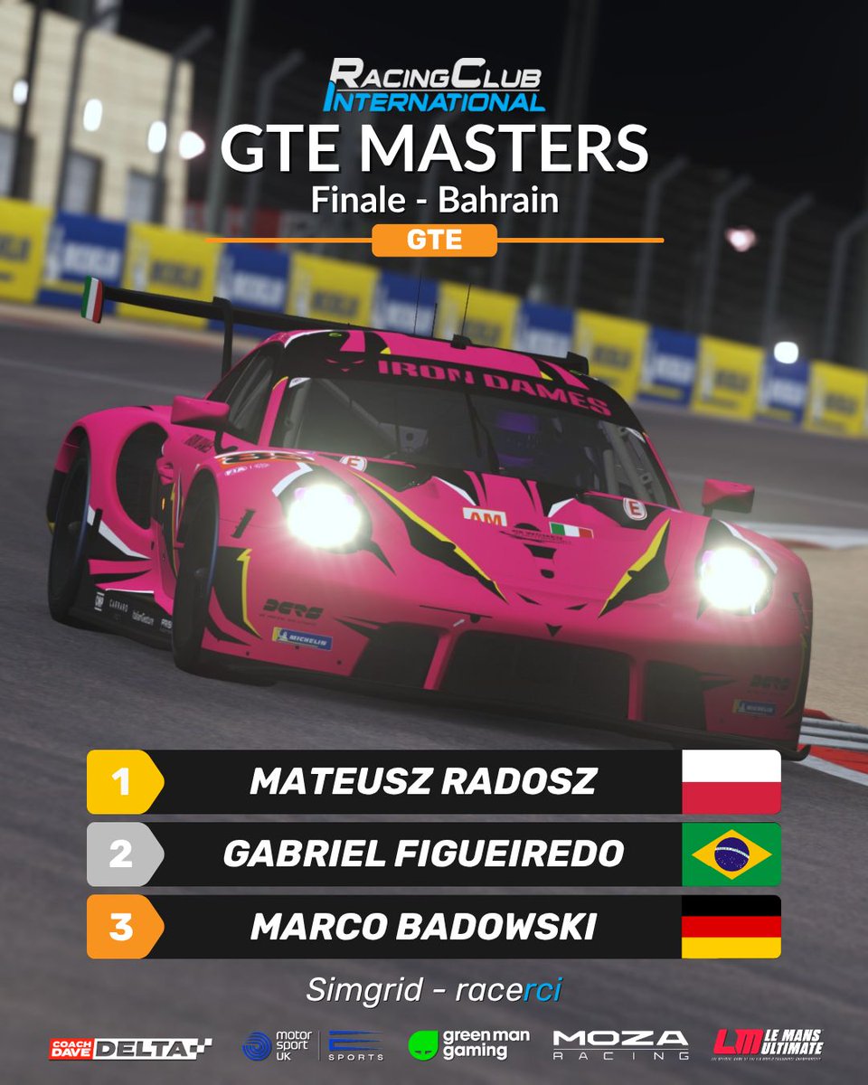 RCI_Racing's tweet photo. First race on RCI and they win the Finale 👑 🍾 

Want to race with us or watch some of our online events?
🌐 Link in Bio 👆 https://t.co/P6N9SYeBNL