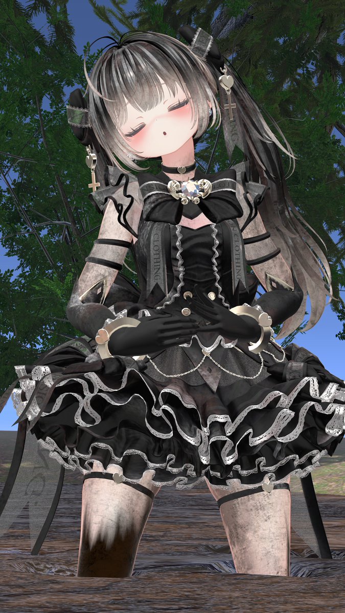 Riatavrc's tweet photo. 周辺の魔物を排除して沼にハマってしまった人を助けに来た魔法少女 
「助けにきたよ。さあ、かえ...」 
と言いかけたとき完全に油断していたため密かに近づいてきた魔物に気づけずに 
「オ゛ゥ...！？」 
少女の華奢な体内に触手の侵入を許してしまった 
↓リプに続く https://t.co/LaPSftLU6G