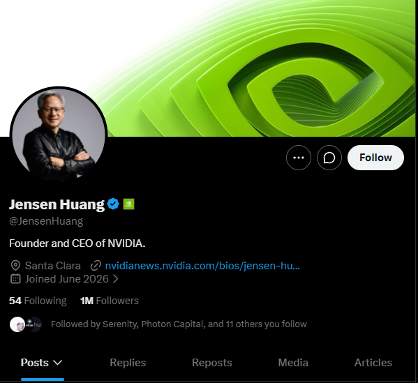 LucielTB's tweet photo. Only One Man Can Save Us All Now...

$NVDA  $SPCX https://t.co/erkYQ62E4s