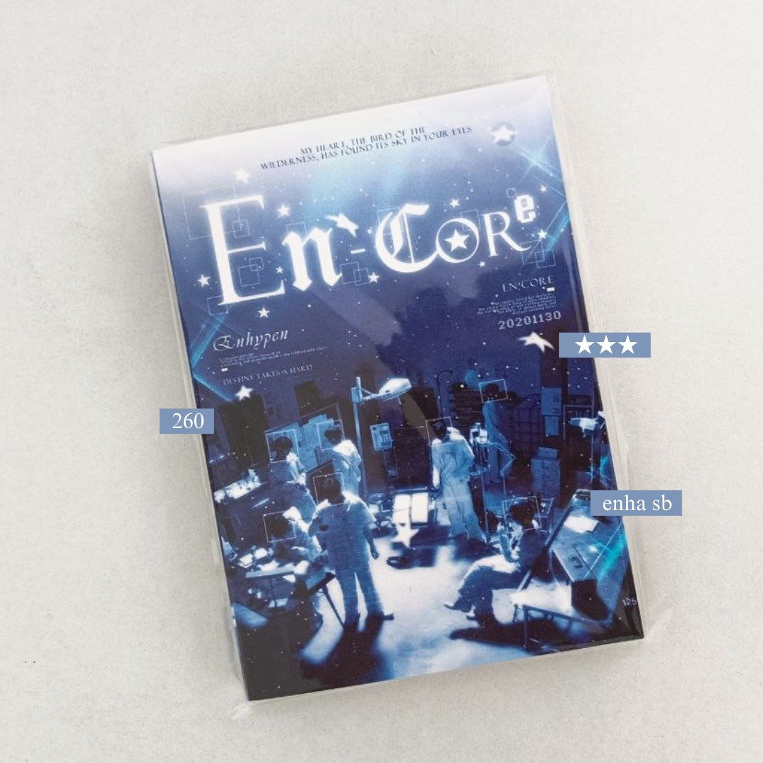 lauvyhee's tweet photo. wts lfb ph #avicartx

𑣲 enhypen stickerbook

⟢ ₱ 260
    ⤷ 3 days dop
    ⤷ will give free extra sticker sheets for taker!

𑣲⋆ onhand | unused
𑣲⋆ x sensi | x rush ship

💌 dm here or @heelvrz 
📢 mention after dm!
۶ৎ https://t.co/ma2m5vBdHy

# enhypen stickerbook https://t.co/F3dHitGJed