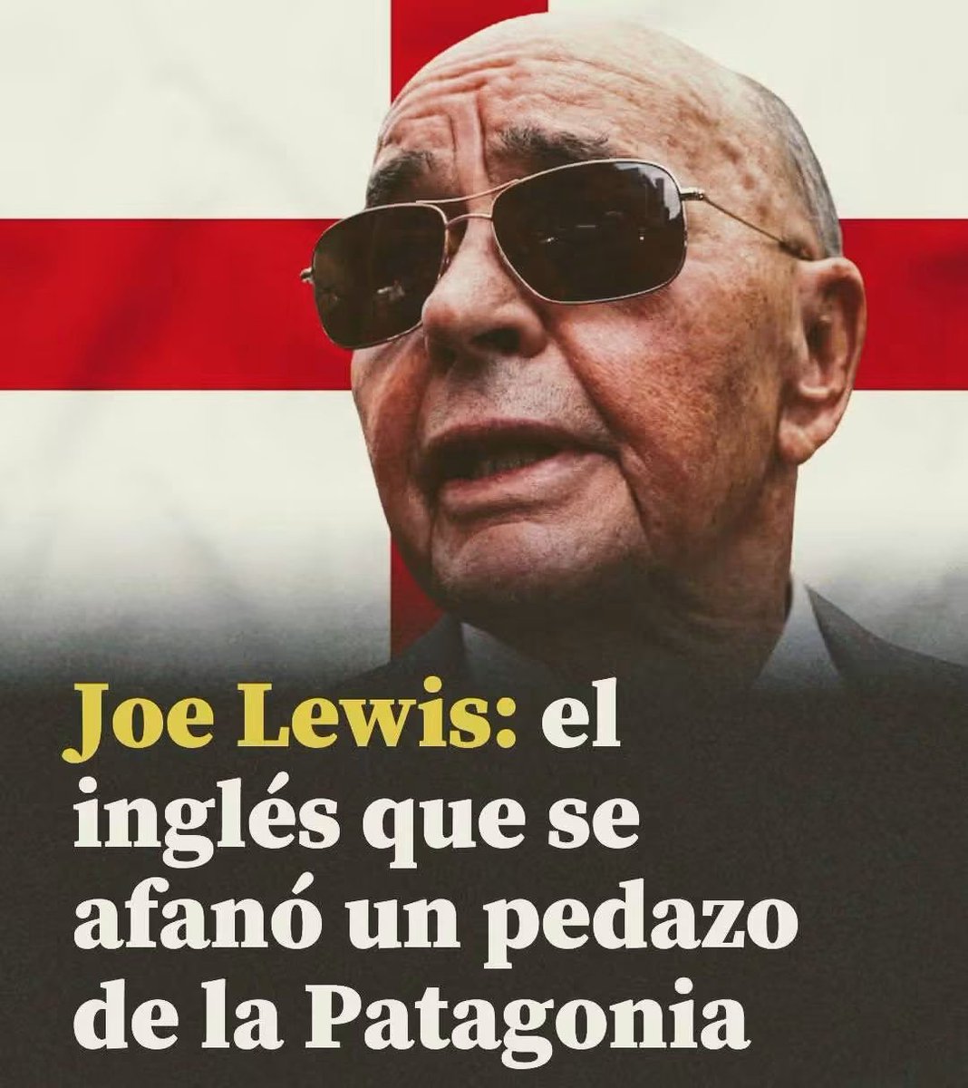 robertotaboada5's tweet photo. Vive en un paraíso fiscal y compró 12 mil hectáreas alrededor de Lago Escondido que la ley prohibía vender a extranjeros. 
JOE LEWIS, el más poderoso de los ingleses en Argentina, sabe cómo comprar al poder y cómo ejercerlo.
 Ladrón de guante blanco y promotor del sionismo, recibe a jueces para conspirar y hace poco Milei le adjudicó una represa entera. Entérate de quién es el inglés que se pasea por nuestra Patagonia, cuidado por patotas, helicópteros y vigilancia.