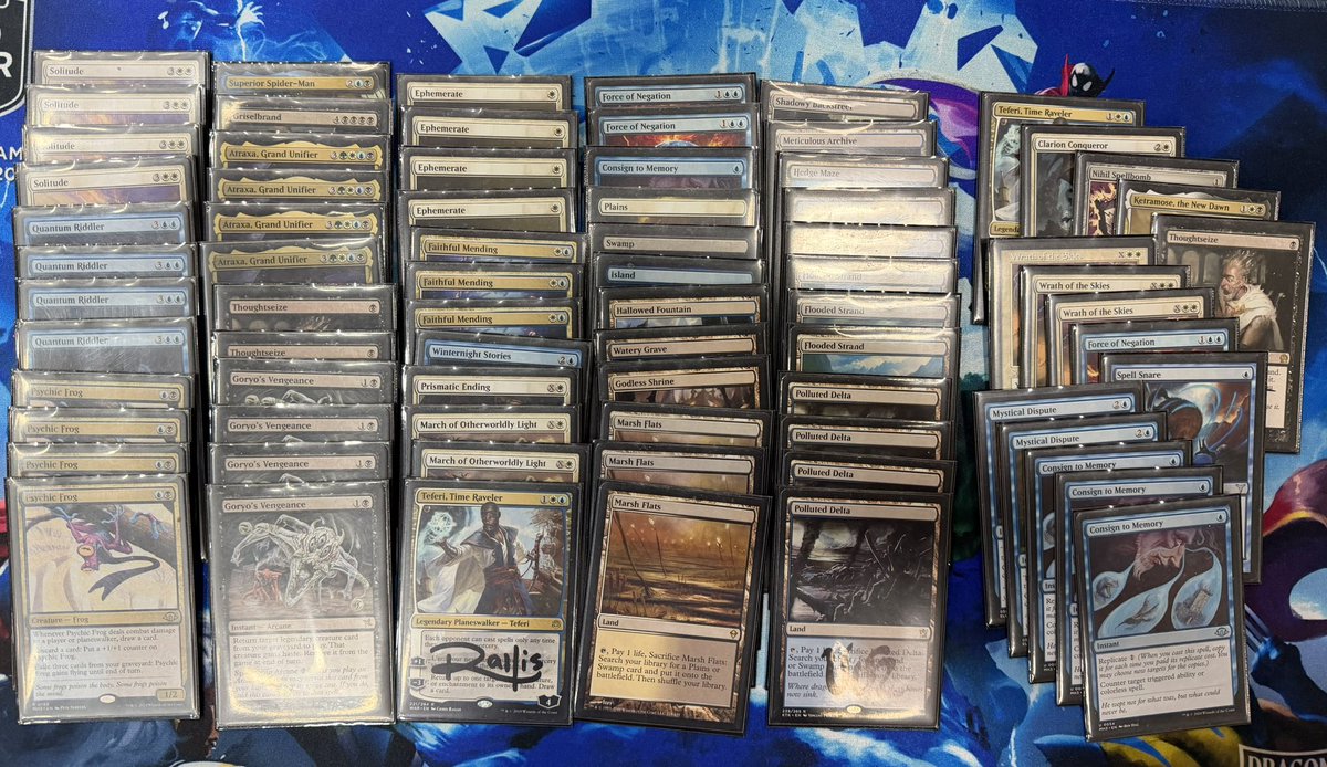 NickDeriu's tweet photo. 7-2 after Day 1 of #SCGBaltimore Great showing for Team Quantum with three members still live for top 8 https://t.co/Rlmv6aEKMw