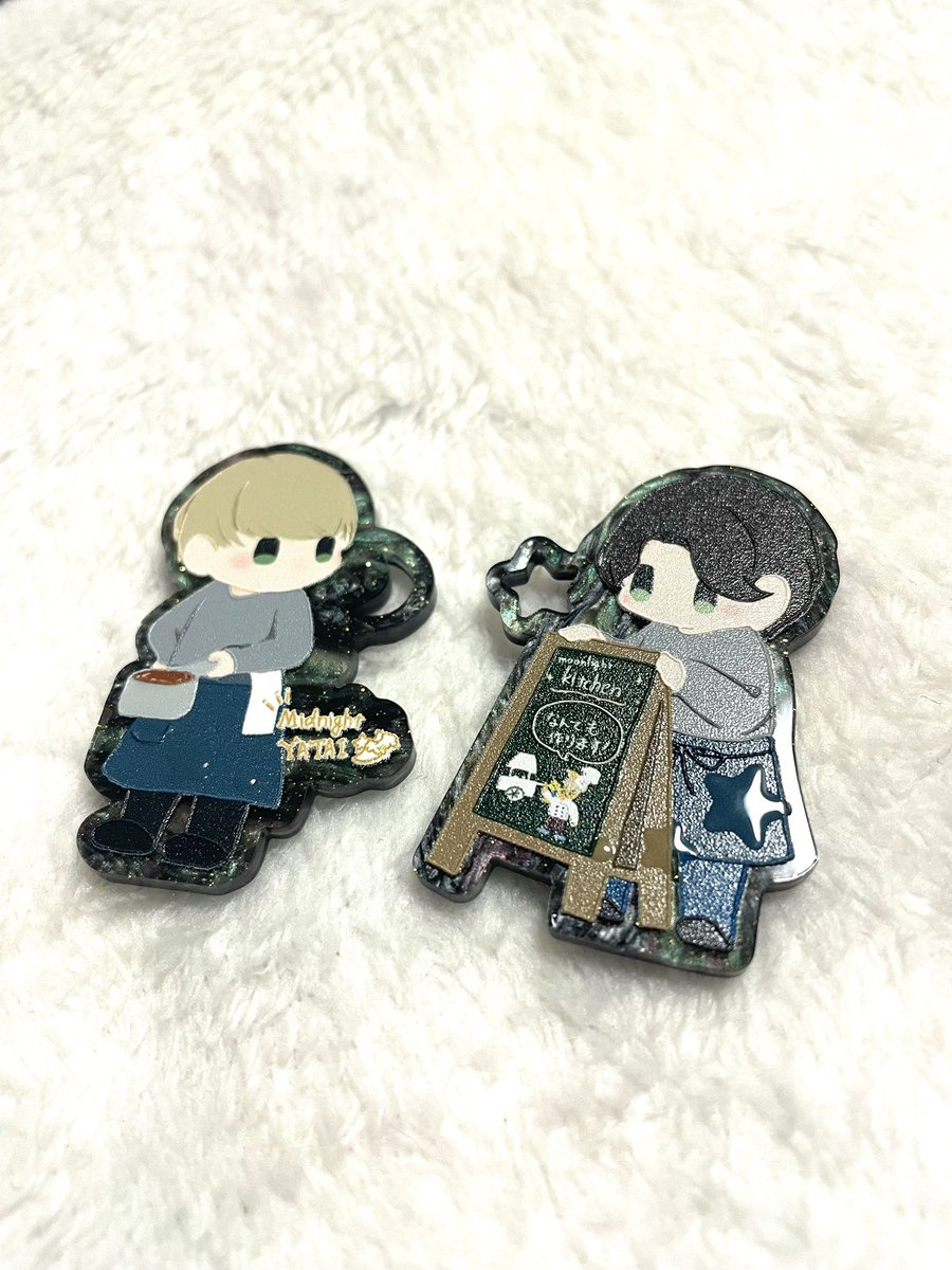 Lettis777's tweet photo. Yousei印刷さんの夏キャンペーンで作っていただいたアクキーが届きました〜！！✨不備だらけのデータで本当に申し訳なかったのですがとても綺麗に刷っていただけていて有難い………予備のイラストも可愛くて最高です🥳 https://t.co/3KnGfunpRB