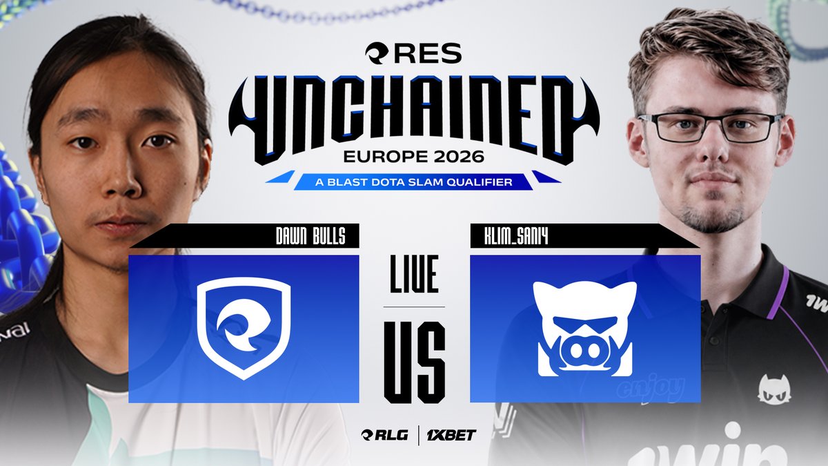 RelogMedia's tweet photo. #RESUnchained⛓️ 6: A @BLASTDota Slam Qualifier

#DawnBulls are taking on #KlimSani4 for that last spot at #BLASTSLAMIX! There to sweeten the experience, @themalibujesus &amp; @lizZardDota2 🗣️

👉 https://t.co/GlejYIluFF 👈

#BLAST x #RLG | #DotA2 @RelogMedia https://t.co/zrryLiAwR1