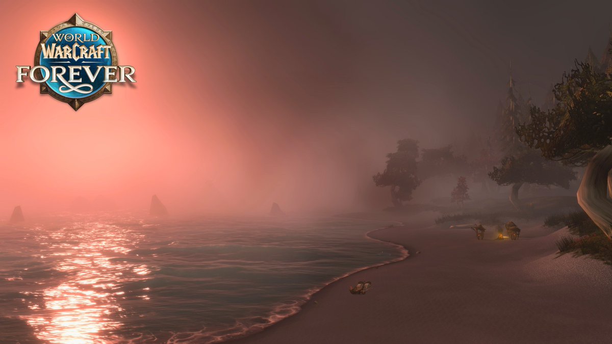 Krelivane's tweet photo. The water, weather, and lighting updates in WoW Forever look so damn good 🔥 https://t.co/4iR55r4O6G