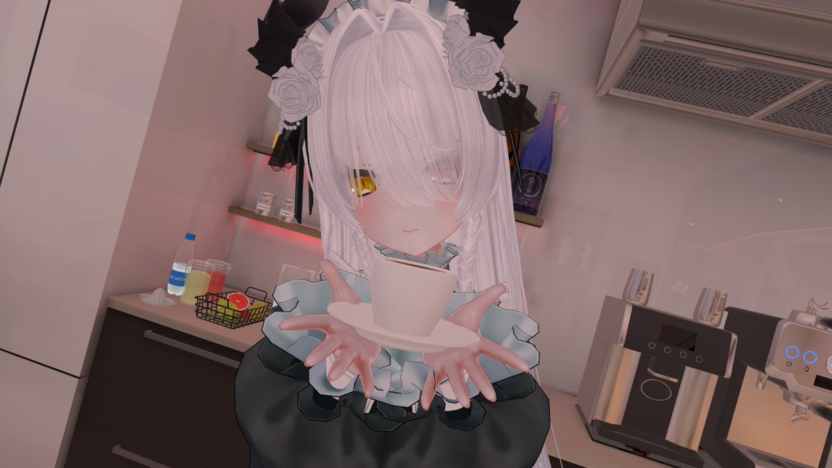 rerien_vrc's tweet photo. 🎀メイドのプロフィールカード🎀

🫖┈┈┈┈┈┈┈┈┈┈🫖
『れりあん！』のメイド、
にゅいさんのプロフィールカードをご紹介いたします🌷✨

普段のお給仕姿だけでは分からない、
メイドのことをもっと知っていただけるかも……？👀💕

ぜひぜひ、プロフィールカードをご覧くださいませ📖🎀
🫖┈┈┈┈┈┈┈┈┈┈🫖

次回の営業日は📅
10/10（土）です！

ご主人様、お嬢様のご帰宅を、
メイド・執事一同、心よりお待ちしております🫖💕

#れりあんVRC #VRChat #VRCイベント