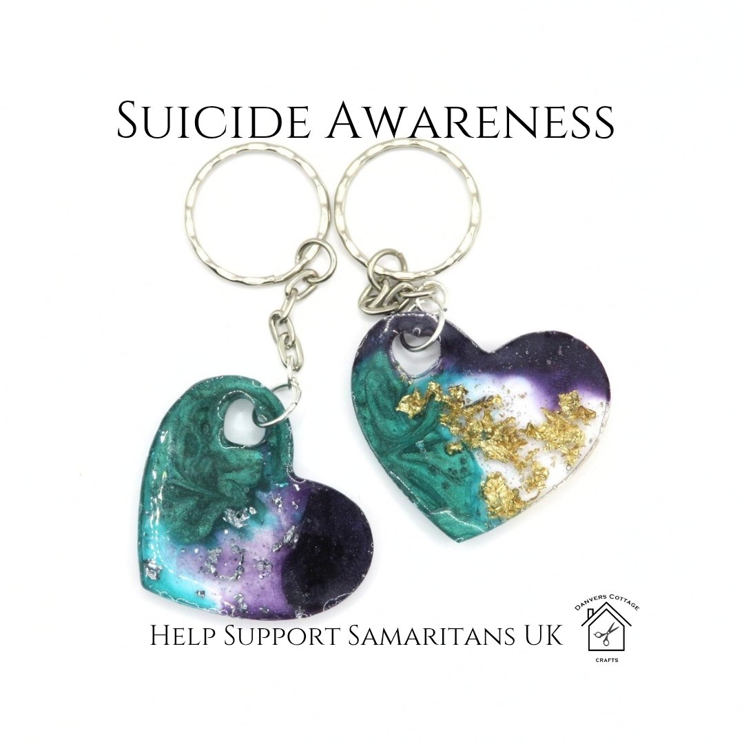 DanversCottage's tweet photo. If you have a friend or relative you haven't heard from recently, check in. Just a quick 'thinking of you' can make all the difference.
You can also help raise awareness and support @samaritans UK with one of my #SuicideAwareness items, available at https://t.co/LQm0L1OoqS https://t.co/C6oS2Do1Ey