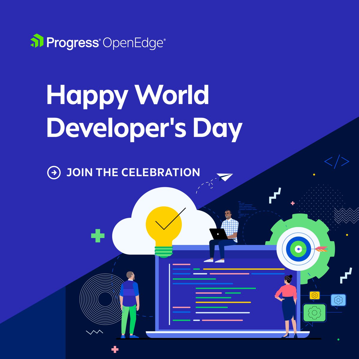 _OpenEdge_'s tweet photo. Happy #WorldDeveloperDay! π
Today, September 13, we celebrate #ProgressOpenEdge developers worldwide who build, maintain and modernize the applications organizations rely on every day.
Thank you for your expertise, creativity and commitment. π»
β‘οΈ https://t.co/vgtzUdTJEN https://t.co/RD6wZjn2OC