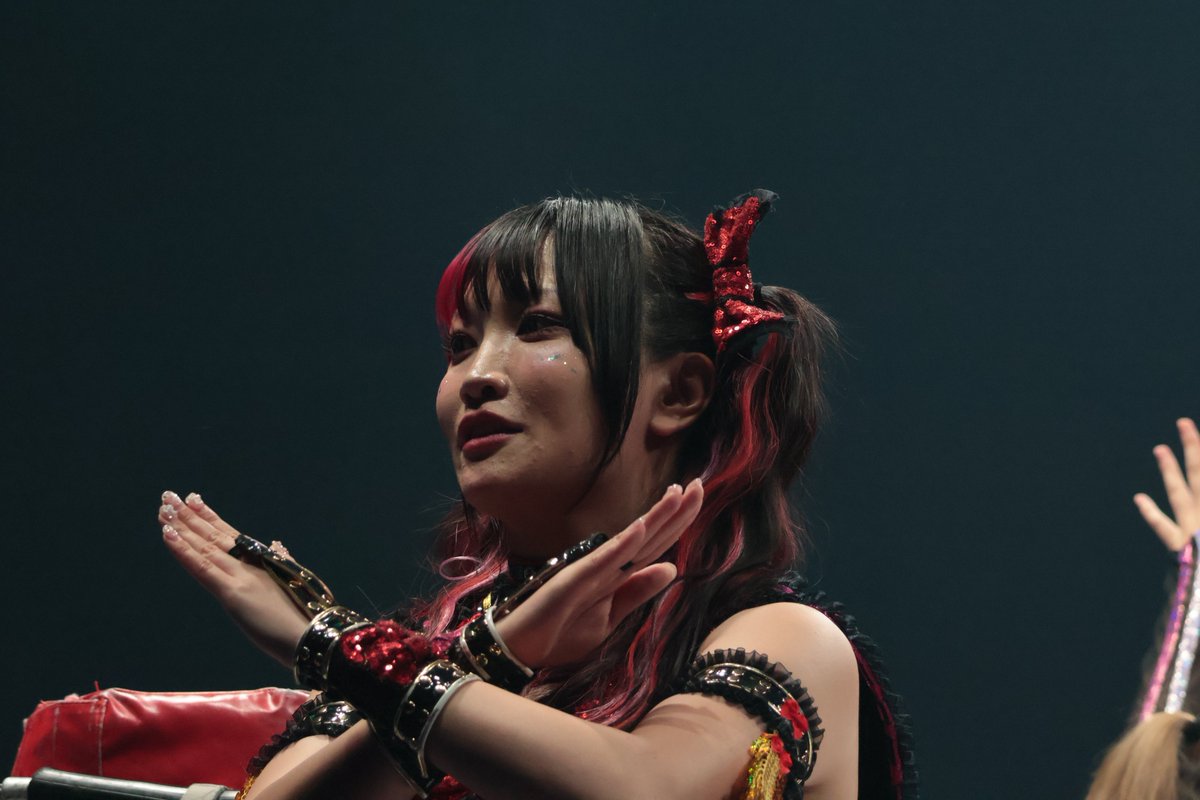 elleshotgg's tweet photo. 20260912
横浜武道館
推し活してきました。
伊藤ちゃんは熊NGなんですね

#STARDOM
#伊藤麻希 https://t.co/9y6eZuHD2u