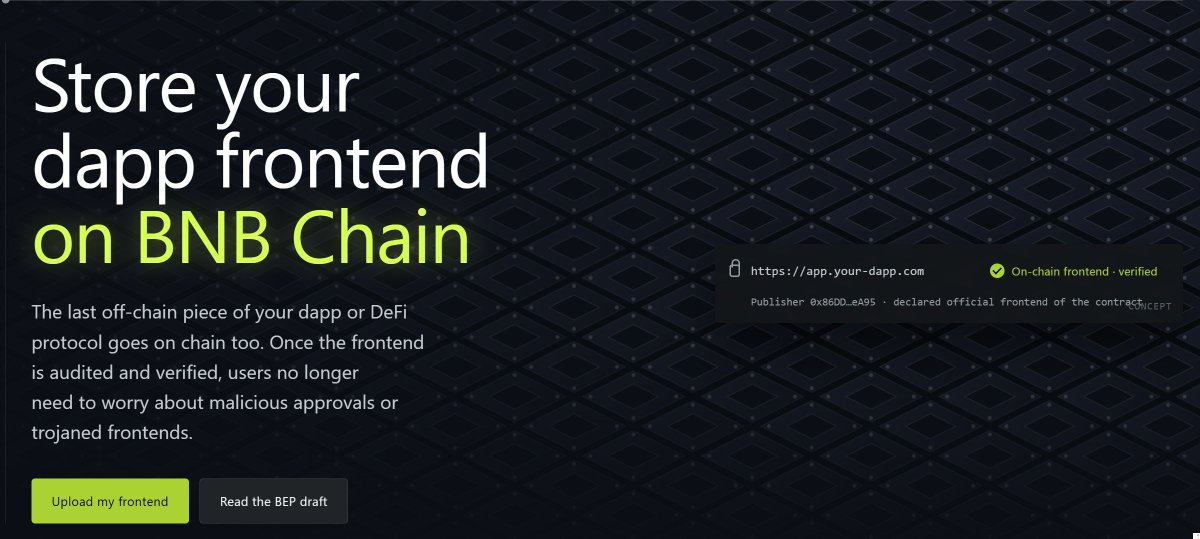 Hashport01's tweet photo. https://t.co/RHuXRRuQlR is officially live!

HashPort is a decentralized on chain storage system built on TapOut.

It helps developers deploy website frontends directly onto BNB Chain by using TapeOut circuit containers as the storage medium.

It completely brings the last off chain part of DApps and DeFi  the “web frontend”  on chain, enabling DeFi and DApps to become fully on chain.

By deploying web frontends on chain through HashPort, any organization or individual can audit and verify the code. From now on, users no longer need to worry about the risk of losing assets due to the “Connect Wallet” function on a webpage containing malicious approvals, malicious frontend tampering, or injected malicious code.

Today, HashPort enables DApp and DeFi frontends to be stored and run directly on BNB Chain, truly placing the frontend and smart contracts on the same trust layer.

This is only the beginning.

HashPort, built on TapeOut, is working toward a much bigger vision:

In the future, on chain storage will no longer be infrastructure only for developers, but valuable infrastructure that every on chain user can own.

Imagine every person’s TapeOut circuit container being their own personal on chain storage system.

Your DApp is stored there.
Your personal website is stored there.
Your true digital identity is there.
Your AI agent can have its own persistent on chain storage there.
Most importantly, it can be traded on the circuit marketplace at any time.
Trading DApps has never been this simple!
Would you still rely on Web2 cloud services to host your website pages? That is a black box that cannot guarantee security. No one can audit it, and no one can know whether the authorization behind the next button will actually transfer away their funds. HashPort can solve this. Anyone can audit and verify the frontend code through the circuit container.

It can become tradable, programmable, composable, cross application, and verifiable.

Your applications, your data, your DApp servers  all on chain, verifiable at any time, and tradable at any time.

We look forward to opening the world that  @Blonskr   dreams of as soon as possible!

HashPort × TapOut
https://t.co/zj7F6E7Egy