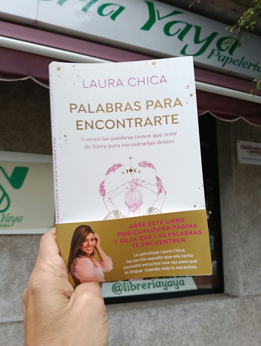 LibreriaYaya's tweet photo. #palabrasparaencontrarte @laura_chica @aguilarlibros_

En su libro más inspirador, la psicóloga Laura Chica nos invita a detenernos, a escucharnos y a mirarnos sin miedo

#libreriayaya #arucas #laspalmasdegrancanaria https://t.co/wYuBTzq1VF
