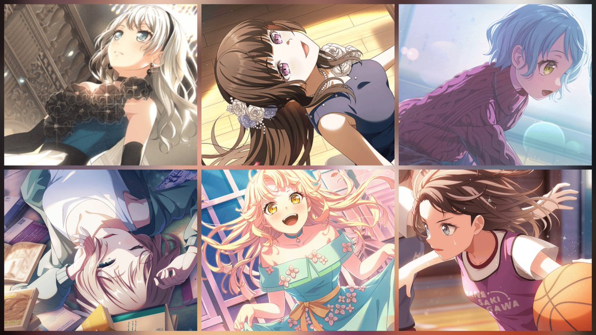 Zomriet1's tweet photo. 今回のドリ･キラフェス、60連できたー
燐子先輩と今回追加のモカちゃん、美咲ちゃんを迎えられたことが嬉しすぎる…
可愛い紗夜さんと美しいイヴちゃんも早く特訓後イラストを拝見したい!!
 #バンドリ  #ガチャ  #ドリームキラキラフェス https://t.co/VIG9A5TbZw