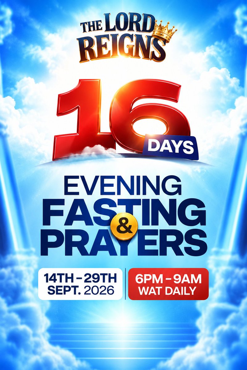preshziterem's tweet photo. 16 days of evening fasting and prayers ๐๐พ๐ฅ The journey to October begins tomorrow. Iโm ready! Who is joining me? ๐๐พ
#HallelujahChallenge #TheLordReigns #PrayerAndFasting https://t.co/oHwdEv0F5D