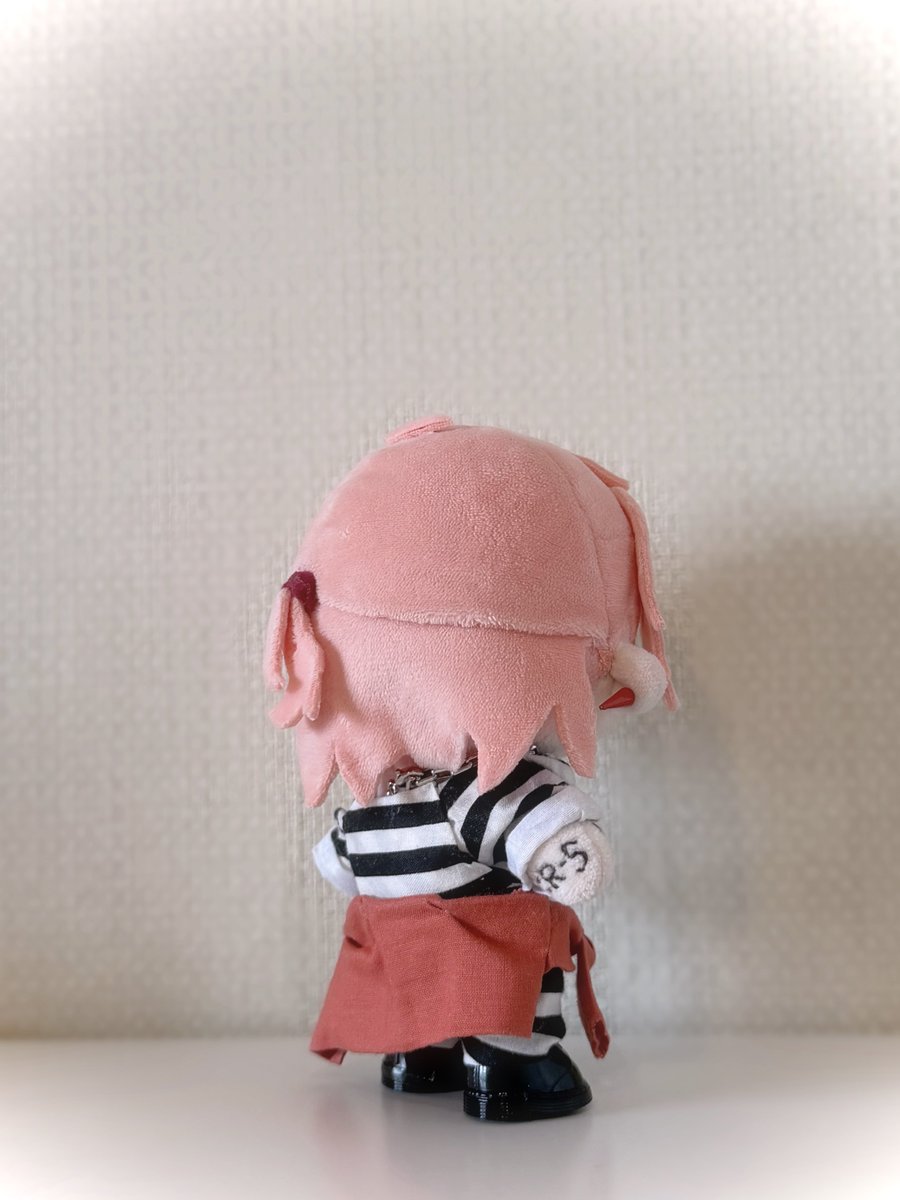 nem_null_nem's tweet photo. ルキーノぬい完成！！！✨😭長かった...
360°こだわりました🩷🩷🩷✨

#ラキド手芸部　#自作ぬい https://t.co/QNNwmEZjZm