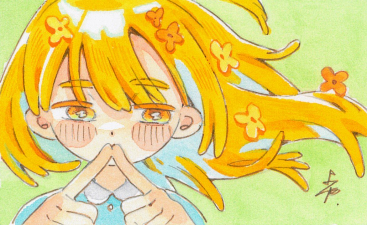 yotsuya_428428's tweet photo. ちっちゃい原画シリーズ⁡
⁡⁡
キンモクセイガール⁡
⁡⁡
⁡ #イラスト好きな人と繋がりたい  #アナログ絵  #水彩⁡ https://t.co/HWI01qyXU4