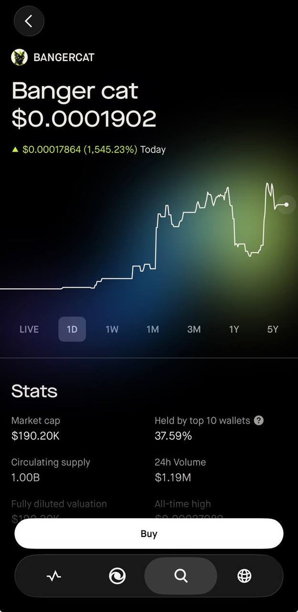 Banger_Cat's tweet photo. $BANGERCAT is now available on Robinhood Wallet. 🐱🟢

The previous warning flag has also been removed.

Welcome to the movement. https://t.co/mrvXMlFlnO