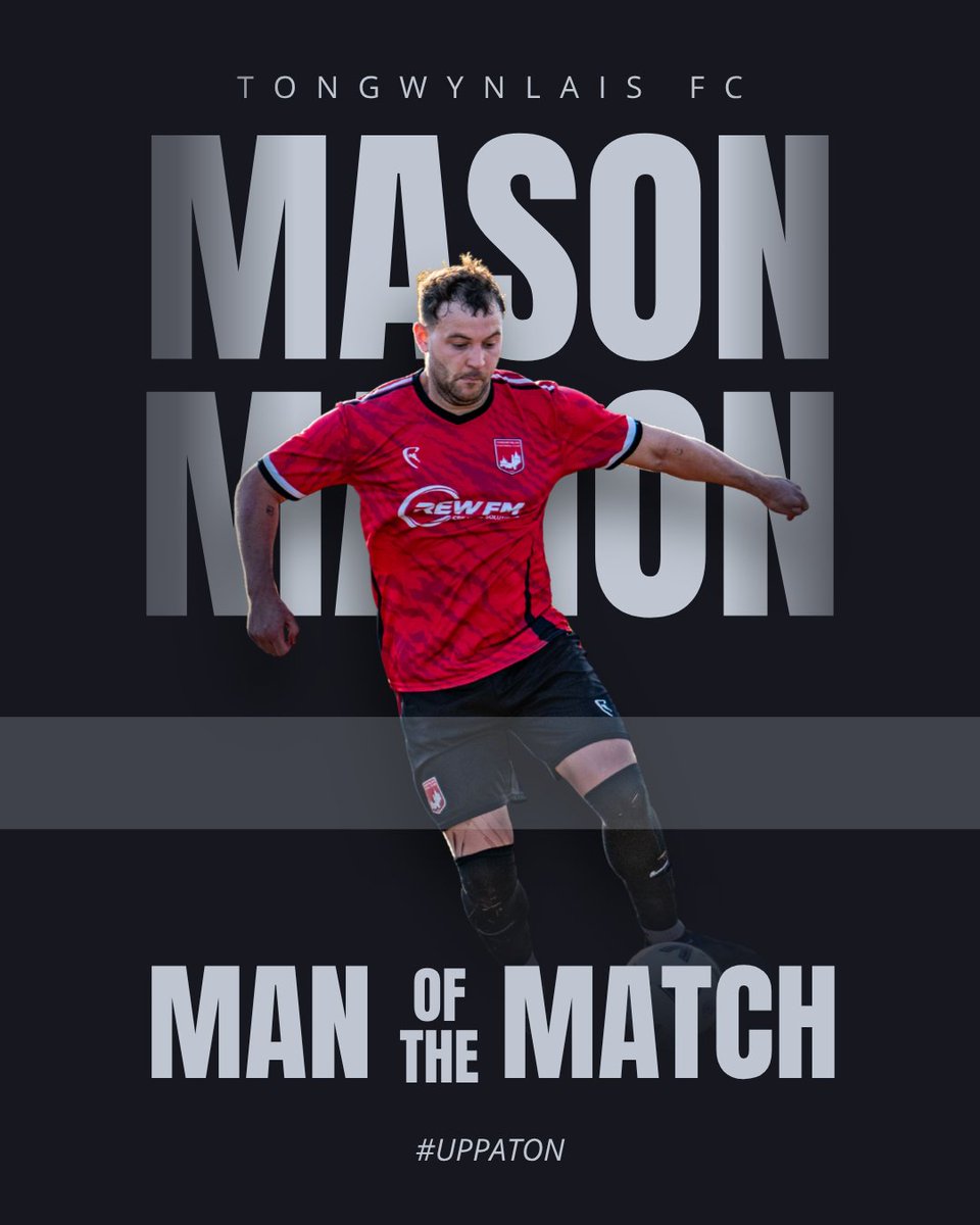 TongwynlaisFC's tweet photo. π΄β« MOTM π΄β«
Man of the match for the firsts this week goes to Mason Mahon. Despite scoring an unlucky own goal, Mason was everywhere. Didn't lose a duel and brought the ball out brilliantly from the back, creating some good attacking opportunities.
#UppaTon https://t.co/p5wih327SF
