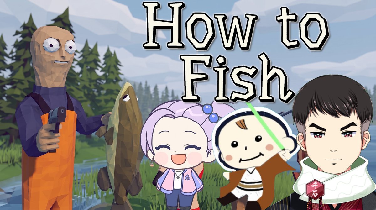 senngoku0's tweet photo. 【⏰21:00開始】 How to fish コラボ🔥
コラボ鯖イチの釣りキチは誰なのか！？
🎴本日の釣りキチ達🎴
✅hiroさん @hirolightling
✅ももさん  @momoneko2838
https://t.co/zx64bngj6q 
#ゲーム実況 #センゴクのゲーム生活 https://t.co/bruvxG9fqZ