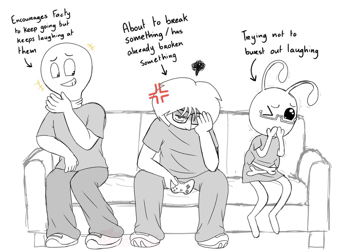 _0peachii's tweet photo. Headcanon; Facty most likely rages at video games #factattackadventures https://t.co/7OHVGwF0Kn