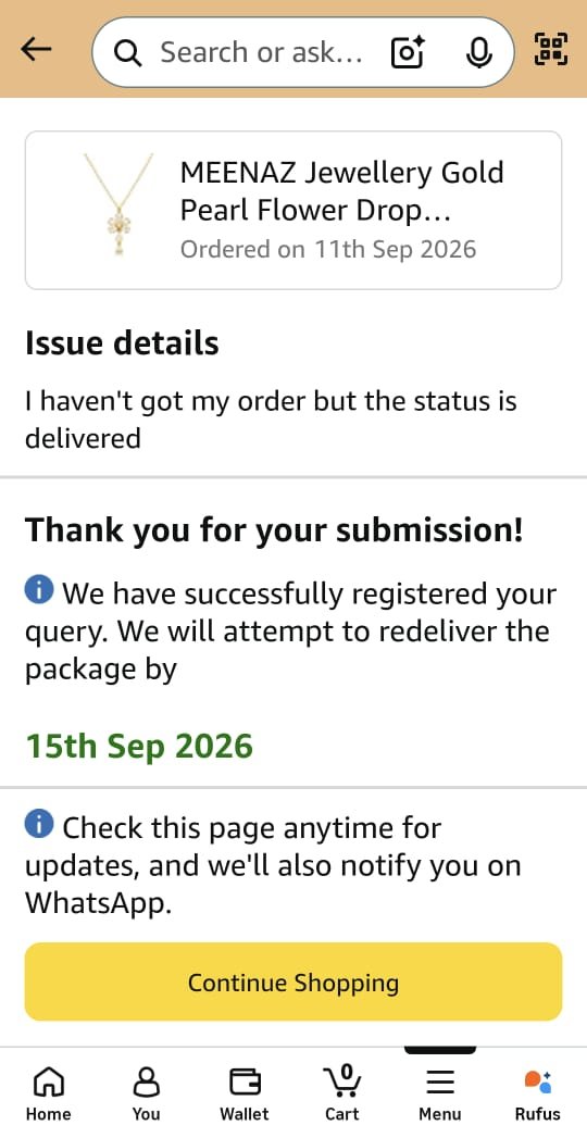 TheTechOSUI's tweet photo. @amazonIN Products shown delivered but not delivered, Your delivery guys are worst, We were sitting and waiting no one came, But notification shown that it was delivered to the resident 
Did they deliver somewhere or delivery guy stole our products https://t.co/FjETLksqUR