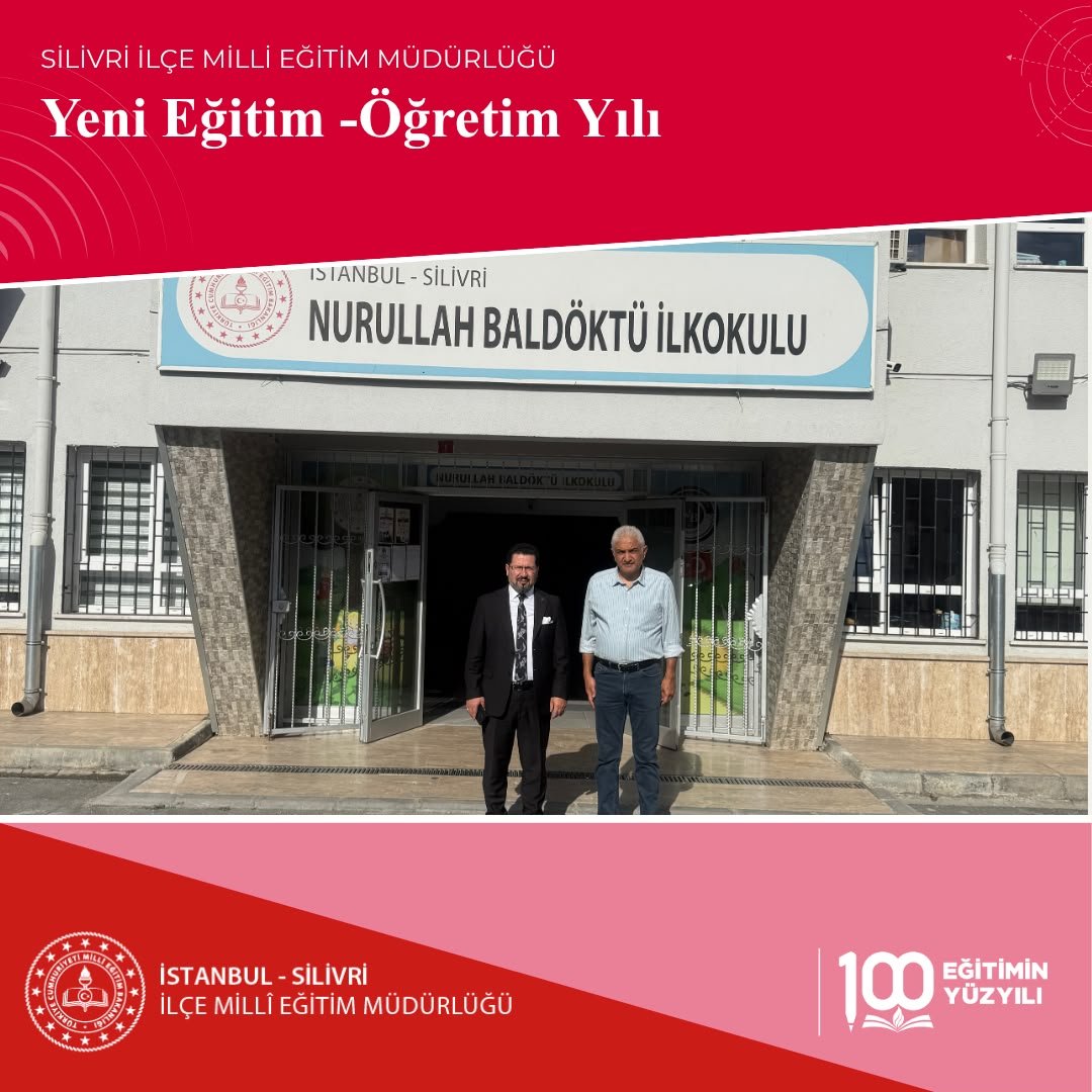 memsilivri's tweet photo. İlçe Milli Eğitim Müdürümüz İbrahim Hakkı Damat, yeni eğitim öğretim yılı hazırlıkları kapsamında Nurullah Baldöktü İlkokulunu ziyaret etti.
#MaarifinKalbindeİstanbul
@tcmeb 
@TC_istanbul 
@gul_davut 
@istanbulilmem 
@MucahitYentur 
@TC_Silivri 
@Murat_Eren 
@ibrahimdamat https://t.co/P3fS28Eqqy