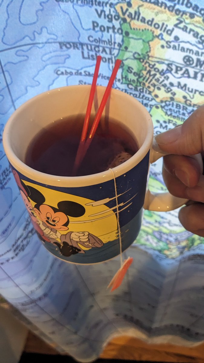 Sminichino1970's tweet photo. Good morning!  Have a peaceful #Sunday #TwoRedStirrers   ☕❤️  My heart is still on her way to Portugal. She arrives Tuesday. 🌊🛳️🧳 Make good choices baby girl ❤️ #SemesterAtSea #SASF26 https://t.co/flVmOb2zuC