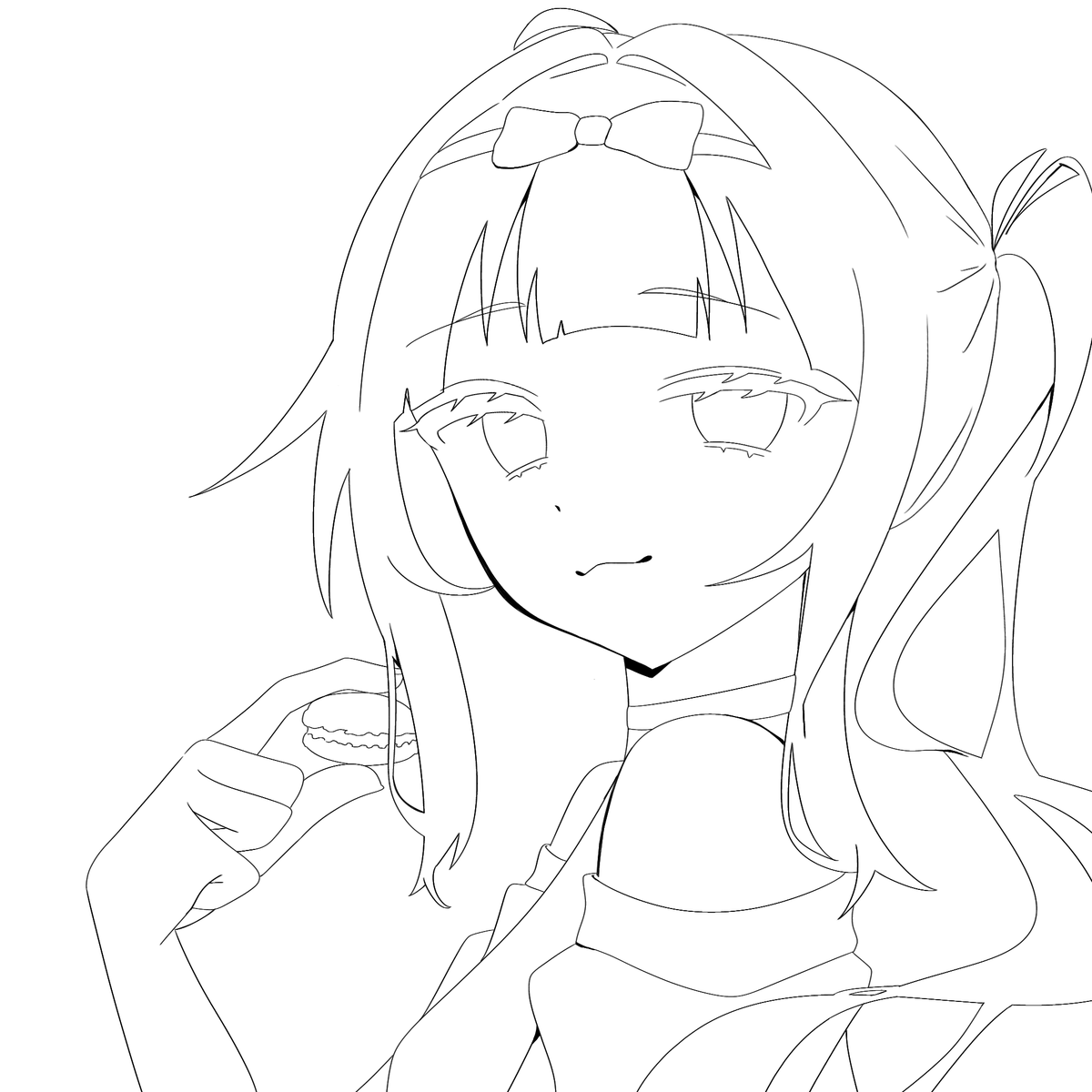 yuran_mm's tweet photo. #フリー線画
２枚目透過あり https://t.co/J6dUn294xp