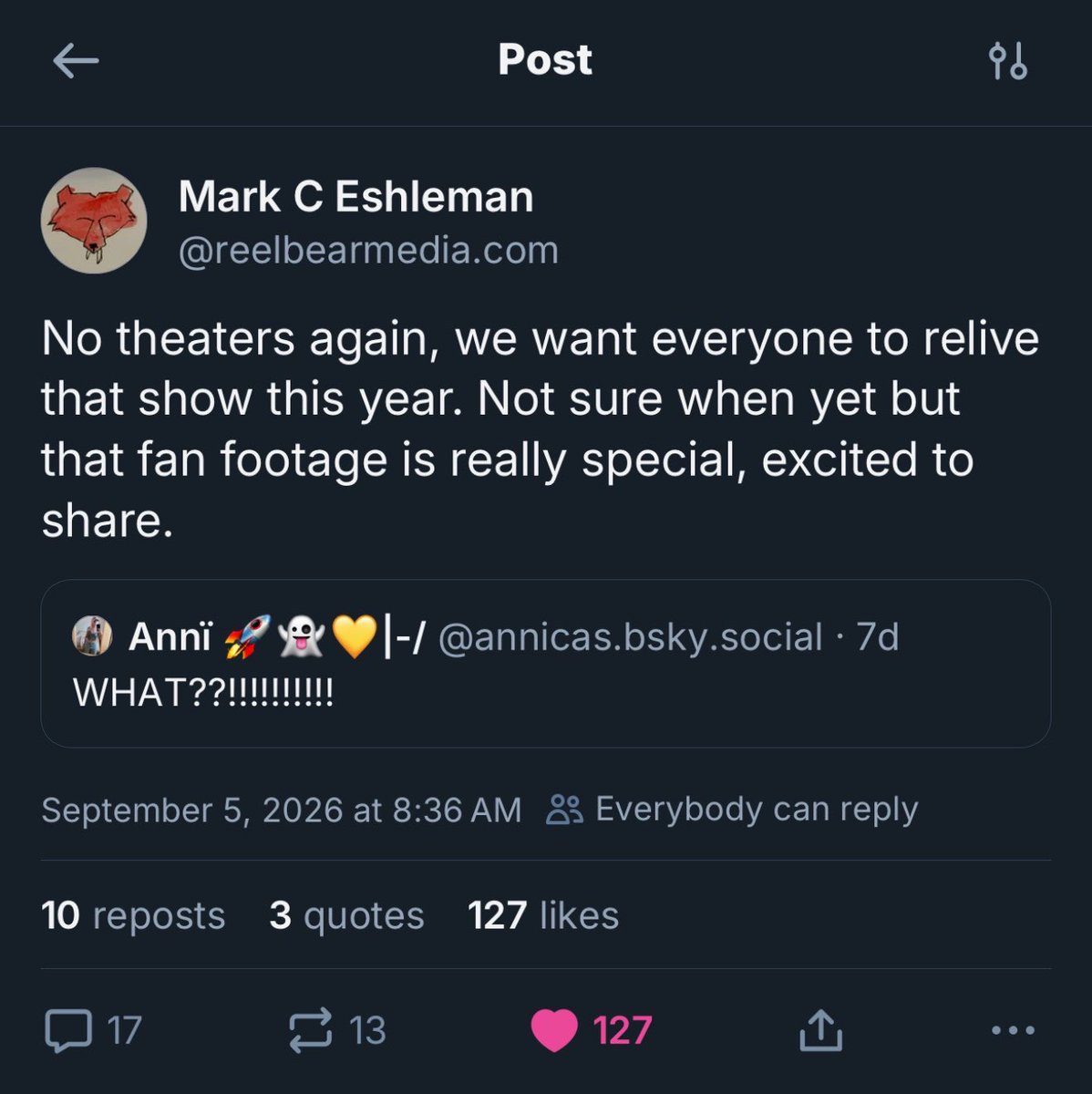 fearwillfuel's tweet photo. terrifying realization... if all points east won't be in theaters or on youtube, it could likely be another website. which means they have the ability to create another control-room-like experience related to the lore. https://t.co/wgjV7Y3xcD