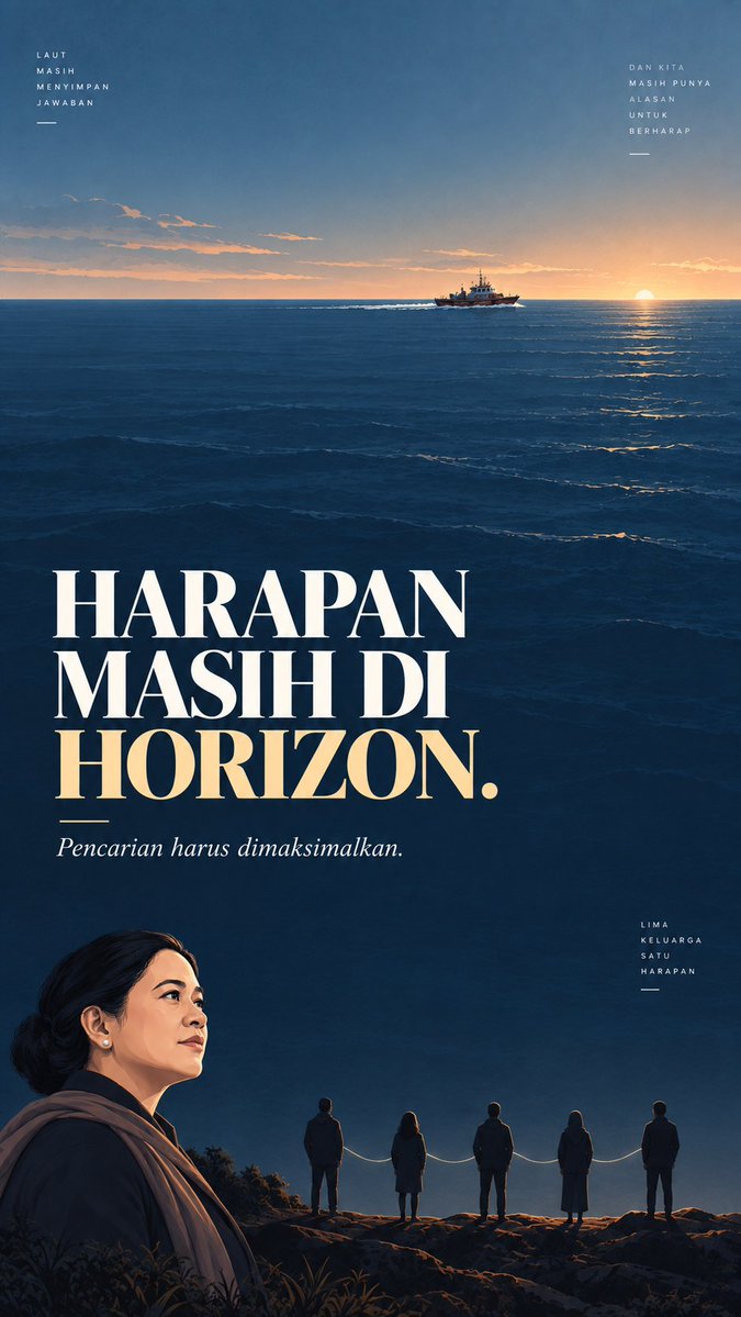 Adistiyarima's tweet photo. Setiap Titik Pencarian Adalah Harapan 
Pengoptimalan titik pencarian lima jurnalis yang hilang harus dimaksimalkan dengan pengerahan seluruh sumber daya demi menjaga harapan keluarga dan kemanusiaan. #puanku #puankoe #puanmhrn #puanmaharani https://t.co/qARC0EXGE0