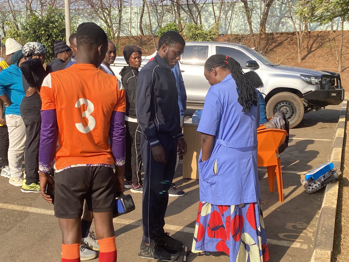 NyakabandaSec's tweet photo. During today’s #MassSports activities, residents accessed free health screening services, including blood pressure, weight, and height measurements, aimed at promoting healthy living, preventing non-communicable diseases, and encouraging regular health monitoring. #BeatNCDs https://t.co/9TOwicLVxK