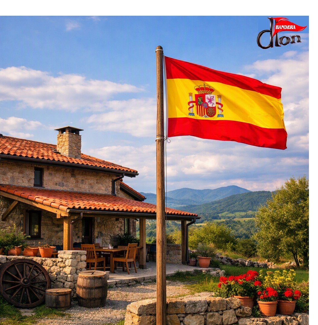 Bandera_Don's tweet photo. ¿Buscas el toque perfecto para tu casa rural? 🚩 Elige banderas que reflejen su historia y estilo, creando un ambiente acogedor y auténtico. ¡Haz que tu refugio destaque con elegancia! #CasasRurales https://t.co/RLl40xfSv7