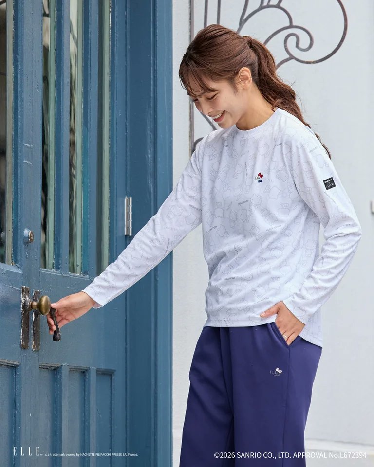 AnimeAnime_jp's tweet photo. 「サンリオ」キティと一緒に日常もスポーツもキュートに♡「 ELLE SPORT」との コラボアパレルが新登場
https://t.co/gtk2Wxlnji
#サンリオキャラクター
#ハローキティ
#ELLESPORT
#アパレル https://t.co/cjyiK1satm
