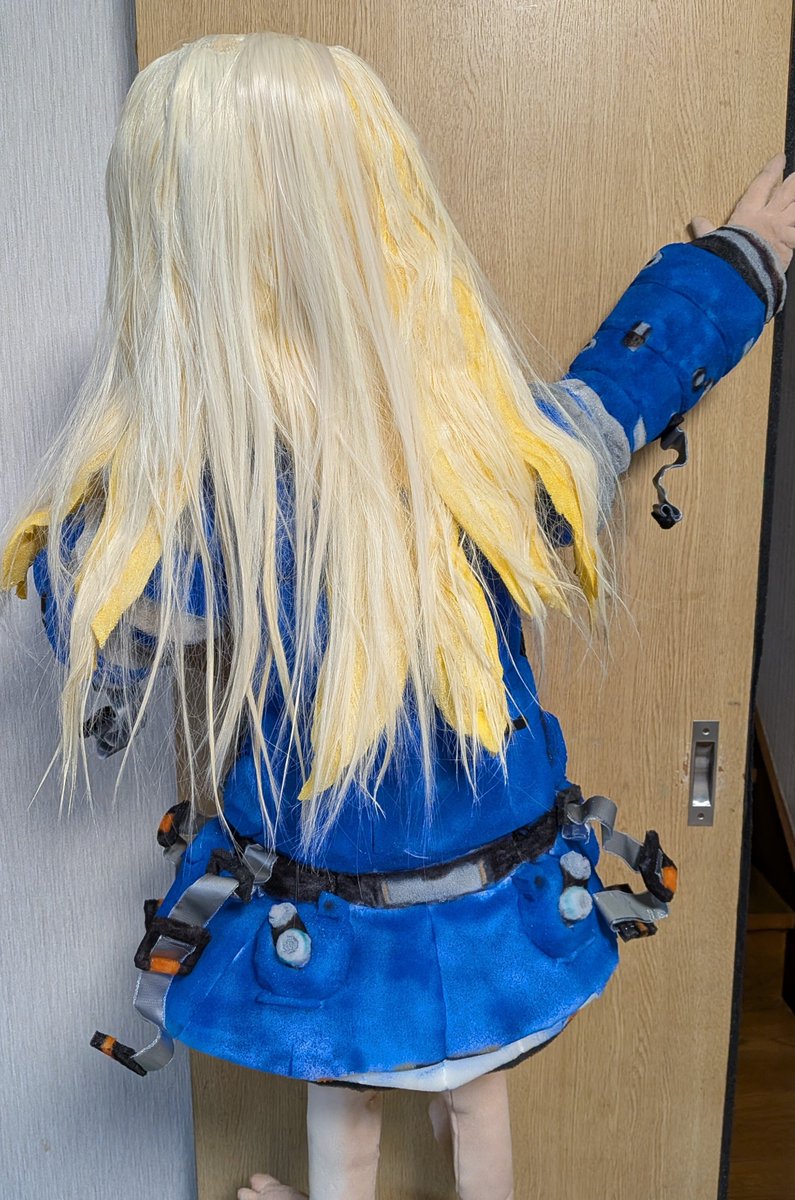 ezwild's tweet photo. TGS2026 #プラグマタ　Dianaディアナ　＃スポンジ工作　＃コスプレ 
チケットが土日売り切れてました https://t.co/4SLLbwz4oN