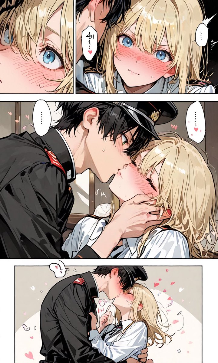 akaaokiiro12371's tweet photo. ガチャ要素しかない、容姿プロンプトもたぶん言うこと聞かない💦
「漫画のコマ風イチャイチャ♡」プロンプトです❕

ツリーのALTにプロンプト載せてます。
キャラ容姿の「金髪女」と「黒髪男」をお好きに変更して生成してください🙇🏻‍♀️

みんなのいちゃラブ見せて〜🥹 https://t.co/pCH7nbXLZV