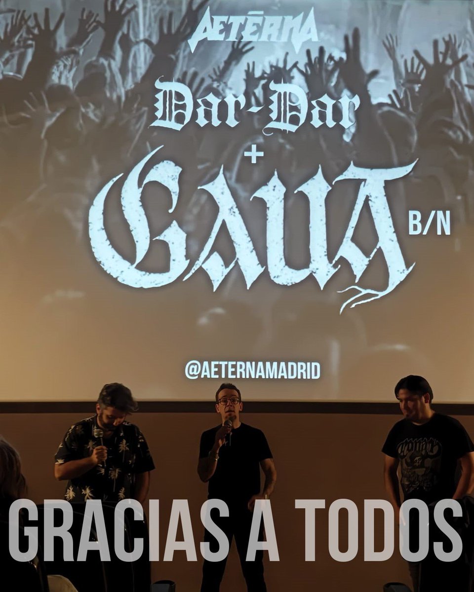 AeternaMadrid's tweet photo. ¡GRACIAS a todos los aeternos y aeternas que nos acompañásteis en la inauguración de la cuarta temporada de #AeternaMadrid! Y a nuestro querido y bonito @PaulUrkijo por dejarnos sus preciosos #DarDar y #GAUA, ¡no podíamos arrancar de mejor manera! https://t.co/LiZOGLwJqF
