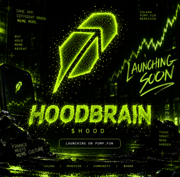 hoodbrainsol's tweet photo. $HOOD is getting ready to launch on https://t.co/0fIE3cdyJF 🧠

HOODBRAIN is almost live. Keep an eye on the timeline.

#HOOD #Solana #PumpFun #Crypto #Memecoin #DEX #Axiom https://t.co/R2hMeh5gd3