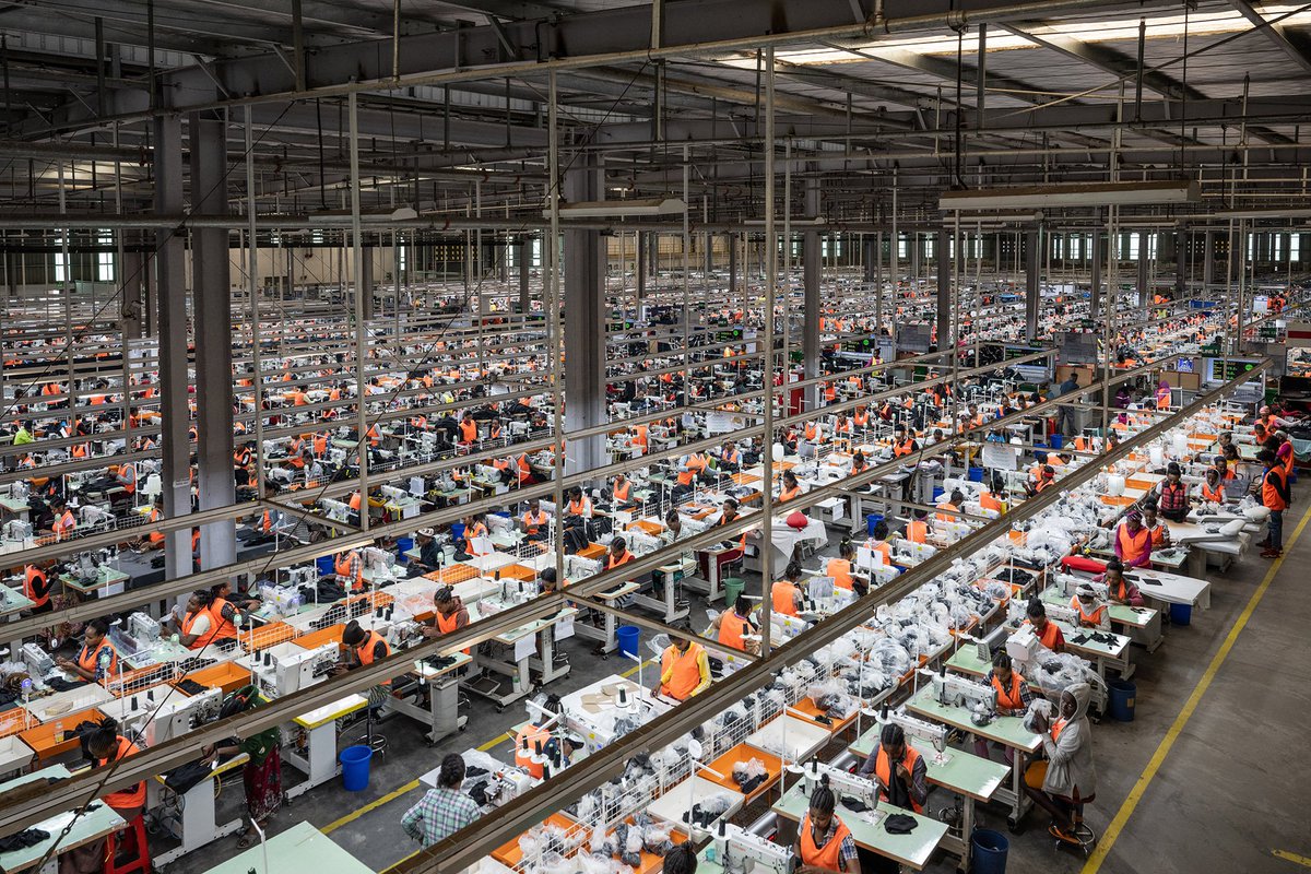 africatodayMG's tweet photo. Ethiopia 🇪🇹 

Ethiopia's export exploding from $3 billion to $10 billion thanks to Ethiopia Tamirt.

In 2025, Ethiopia launched "Ethiopia Tamirt" initiative (Made in Ethiopia) which was meant to drive production and consumption of Ethiopian made products.

The initiative saw over 750 industries entering into manufacturing and attracted massive support from Ethiopians. 

From the initiative, Ethiopia has saved $4.85 billion in imports and manufacturing sector has grown jumped from 4.8% to 13% in nine months. 

Meanwhile the drive has also improved Ethiopian exports from $3 billion in 2025 to $10 billion expected by the end of 2026.