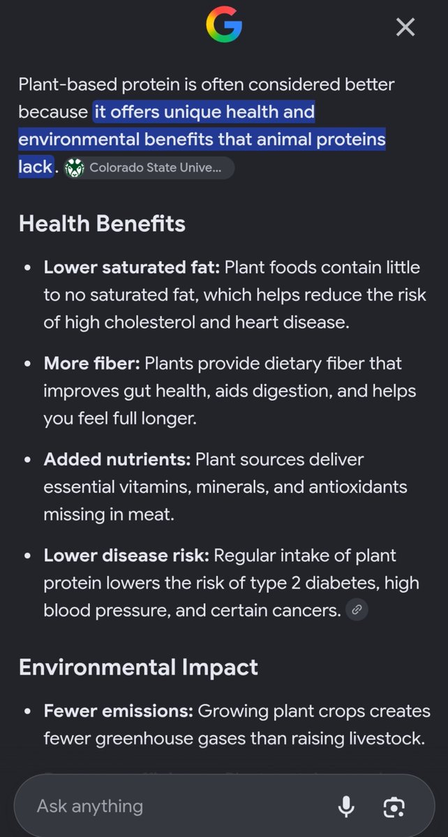 SukumarDasa's tweet photo. @sanjayuvacha Well it's clear that you are not really interested in protein or else why dragging onion and garlic there. 

Researches have also found about the edge plant based protein have over the meat. 

Hope you will have a peace if you found adequate plant based protein food in ISKCON https://t.co/d6JmUHT16x