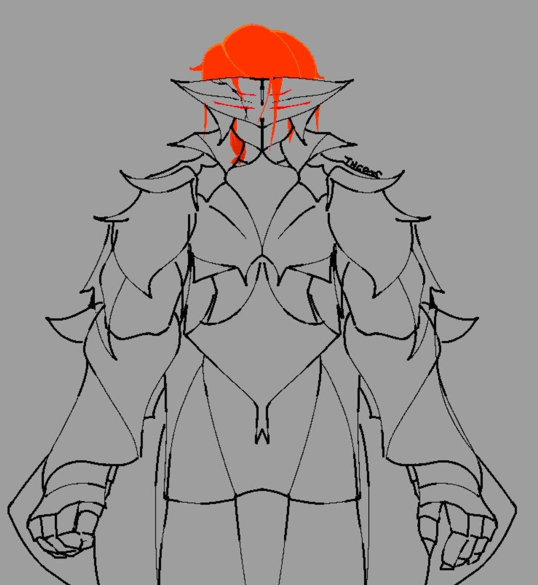 TheOneBluek's tweet photo. Wip of Silver's sister design for day 21

#oc #ocart https://t.co/JbURLUnAcT