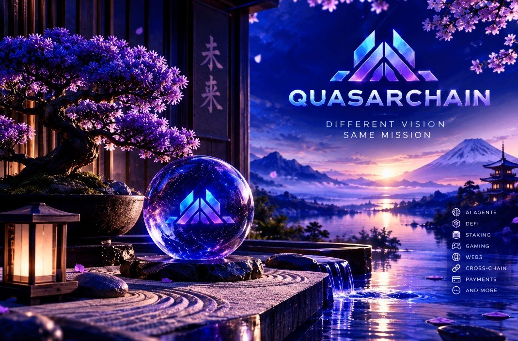 QuasarChainOfcl's tweet photo. 🌐 True innovation isn't just about speed, it's about building systems people can actually trust. QuasarChain focuses on security, transparency, and real utility first, because a strong foundation is what carries a project from idea to lasting impact 🔒
#QuasarChain #Blockchain #Web3 #Security #Innovation