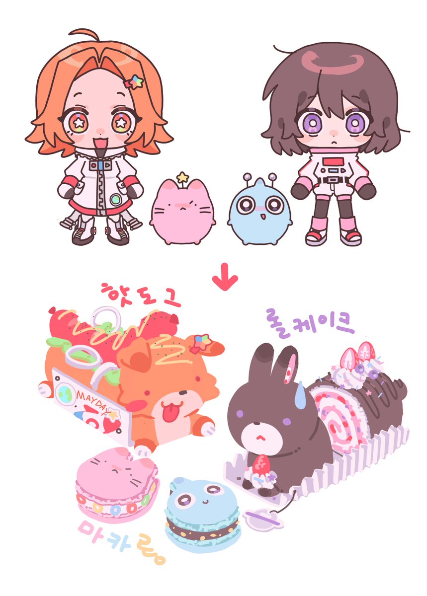 Kabonacii's tweet photo. #커미션 #commission 
목표금액 달성시 #RT 추첨으로 
한 분 작업해드려요!

얌얌 타입 개장합니다!!
캐릭터를 음식으로 모에화 시켜드립니다 

크레페:https://t.co/E2ZVfHdmL2
오픈채팅방:https://t.co/CWqNAKGE9a https://t.co/DQNInr1veQ