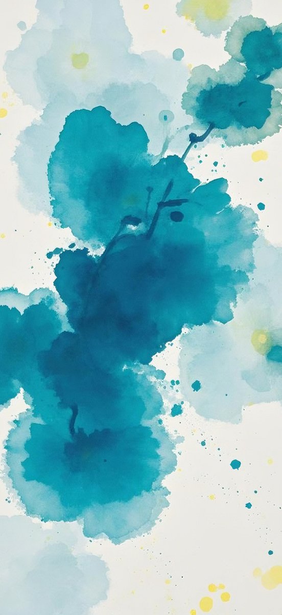 L88B8I's tweet photo. Immerse yourself in this abstract ink art—swirling blacks u0026 dreamy blues melt into calm, a 5-minute escape for your mind. #ArtLovers， https://t.co/hfOojB37tI