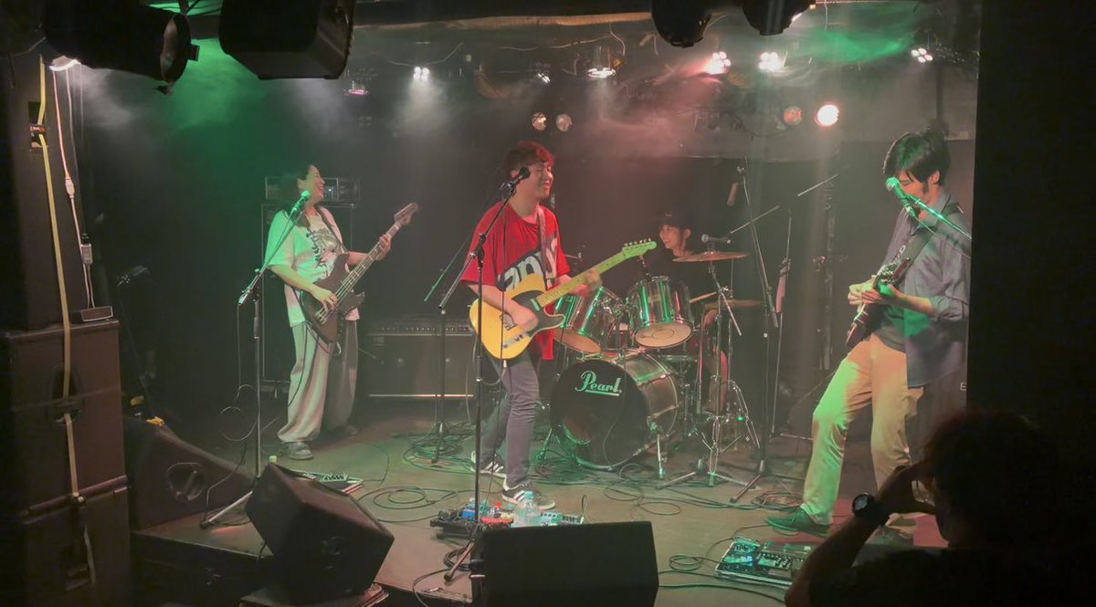 grass_hopper_20's tweet photo. ＊
2026.8.16

1ヶ月近く経ってしまいましたが、、、
裸蛇LIVEありがとうございました！！！

サポートドラムあさみちゃんを迎えての初ライブ、
みなさまの声援のおかげで楽しく演れました！🎸

次は10月！後ほど告知します！✨ https://t.co/WjJjIhYpDg