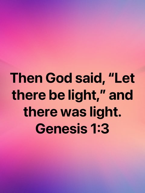 GraceVineyard's tweet photo. God spoke creation into existence, that is how great and powerful He is. God is outside of time and space so He is able to do this. https://t.co/6Orl9DNiQM