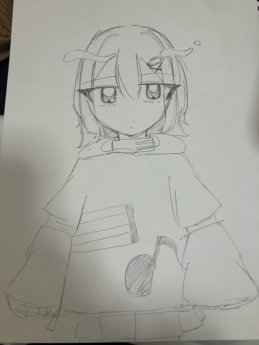 FuleroraRei's tweet photo. 私の友達が描いたアナログイラストです。友達これで、これで！(強調)画力低いとか自分のイラストに自信がない言ってやがるんで褒めちぎってやってください。最後のはボケ枠です。
#拡散希望 https://t.co/NcKrHOvyJF